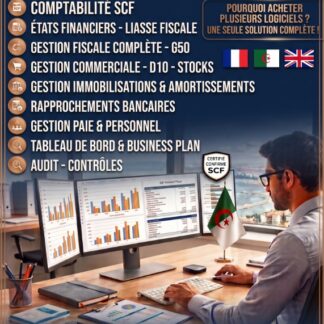 Easy-Compta Pro — ERP All In One (Comptabilité SCF & Liasse Fiscale)