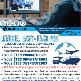 Easy-Fact Pro — Gestion des Stocks & Commerciale (Producteurs, Importateurs, Distributeurs)